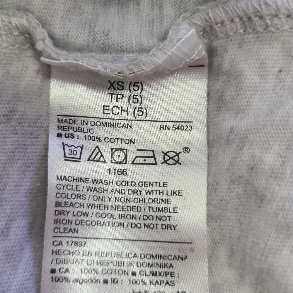 Old Navy Girls Size XS 5 Long Sleeve Shirt Top I love you